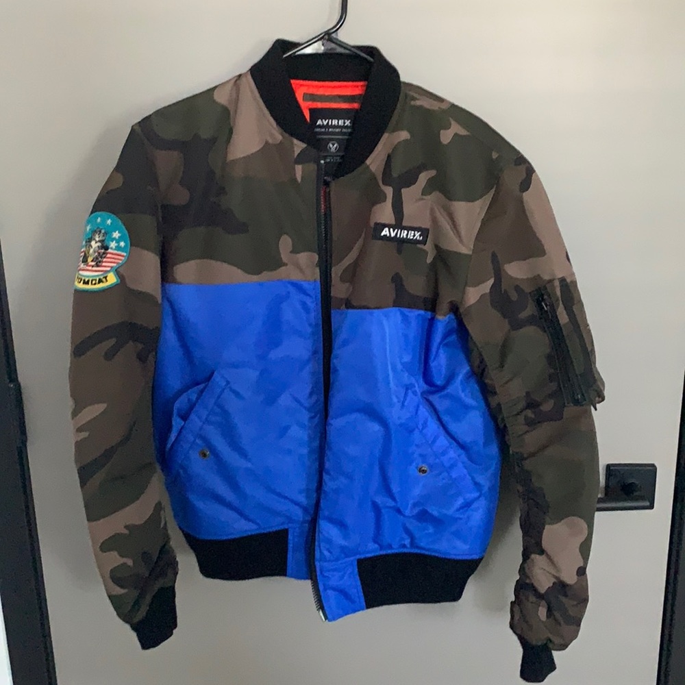 Avirex Military Bomber Jacket Men’s Medium